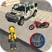 火柴人绳索英雄迈阿密破解版