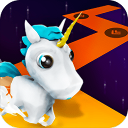 音乐彩虹马跑酷游戏