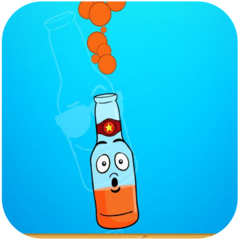 击倒苏打瓶游戏