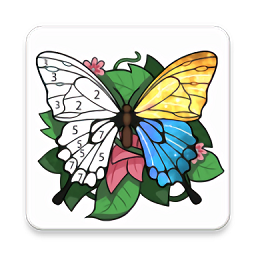 墨涂数字填色游戏