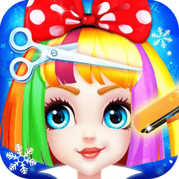 公主芭比美发游戏