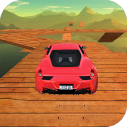 疯狂的赛车特技手机版