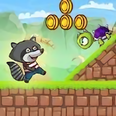 浣熊小英雄游戏(hero raccoon)