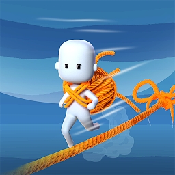 拾毛线的小红人游戏(rope slide)