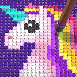 钻石彩绘asmr填色